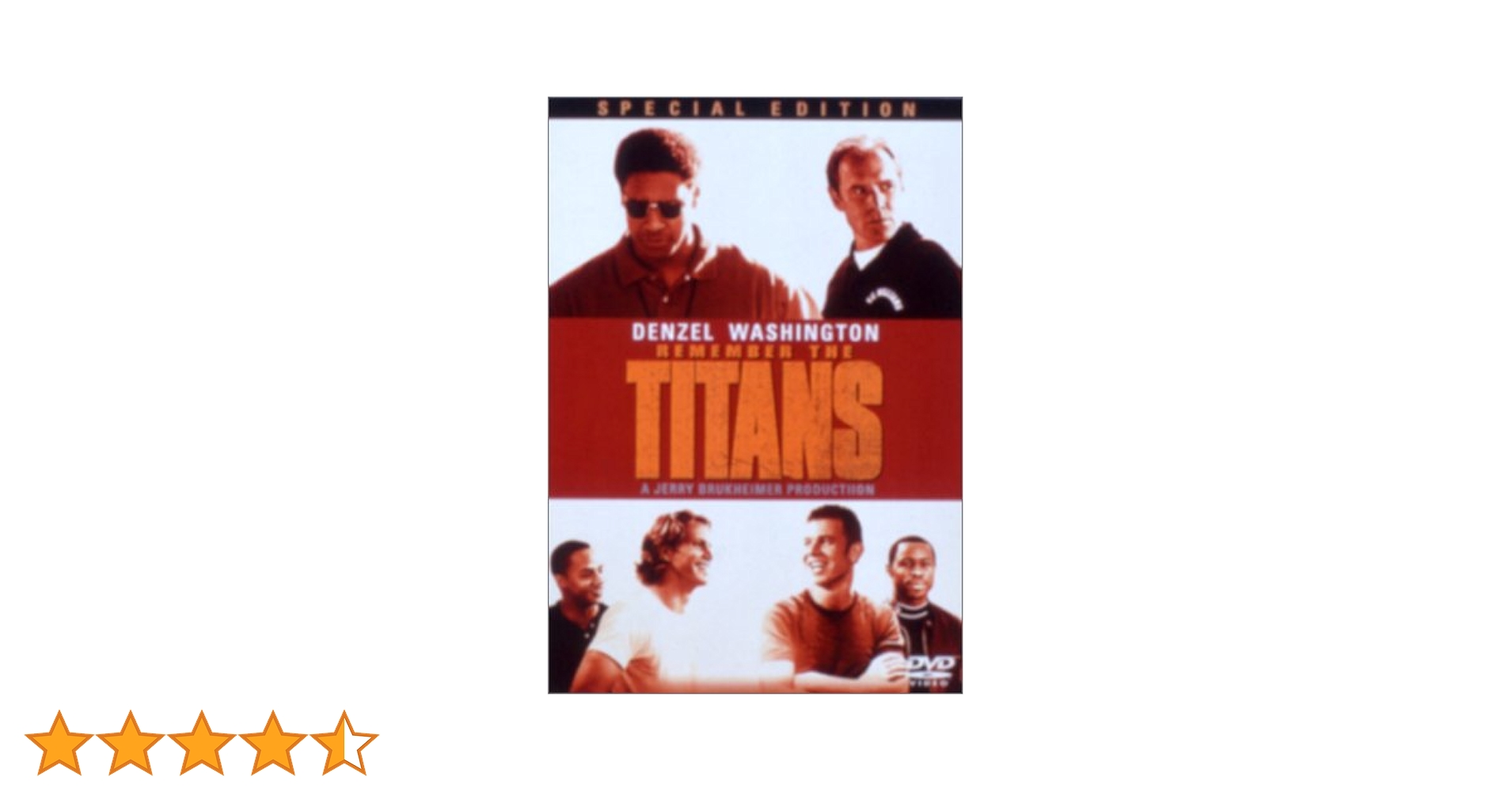 Amazon.co.jp: タイタンズを忘れない 特別版 [DVD] : デンゼル